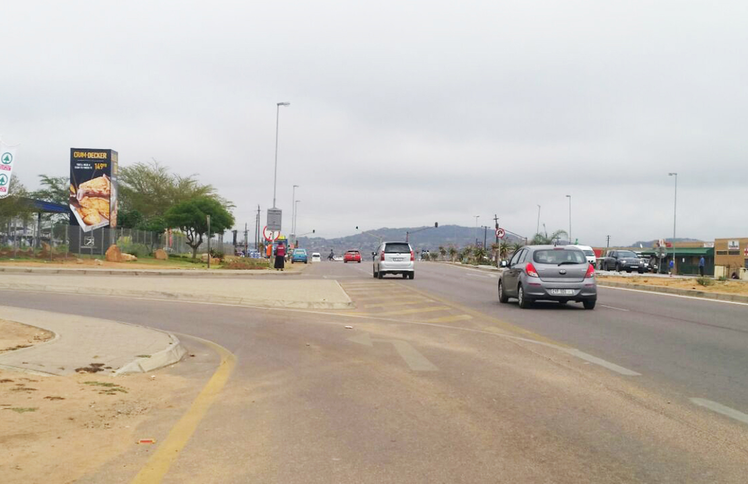 Billboard at Paledi Mall Mankweng Limpopo. Advertising Tower at Paledi Mall Limpopo.