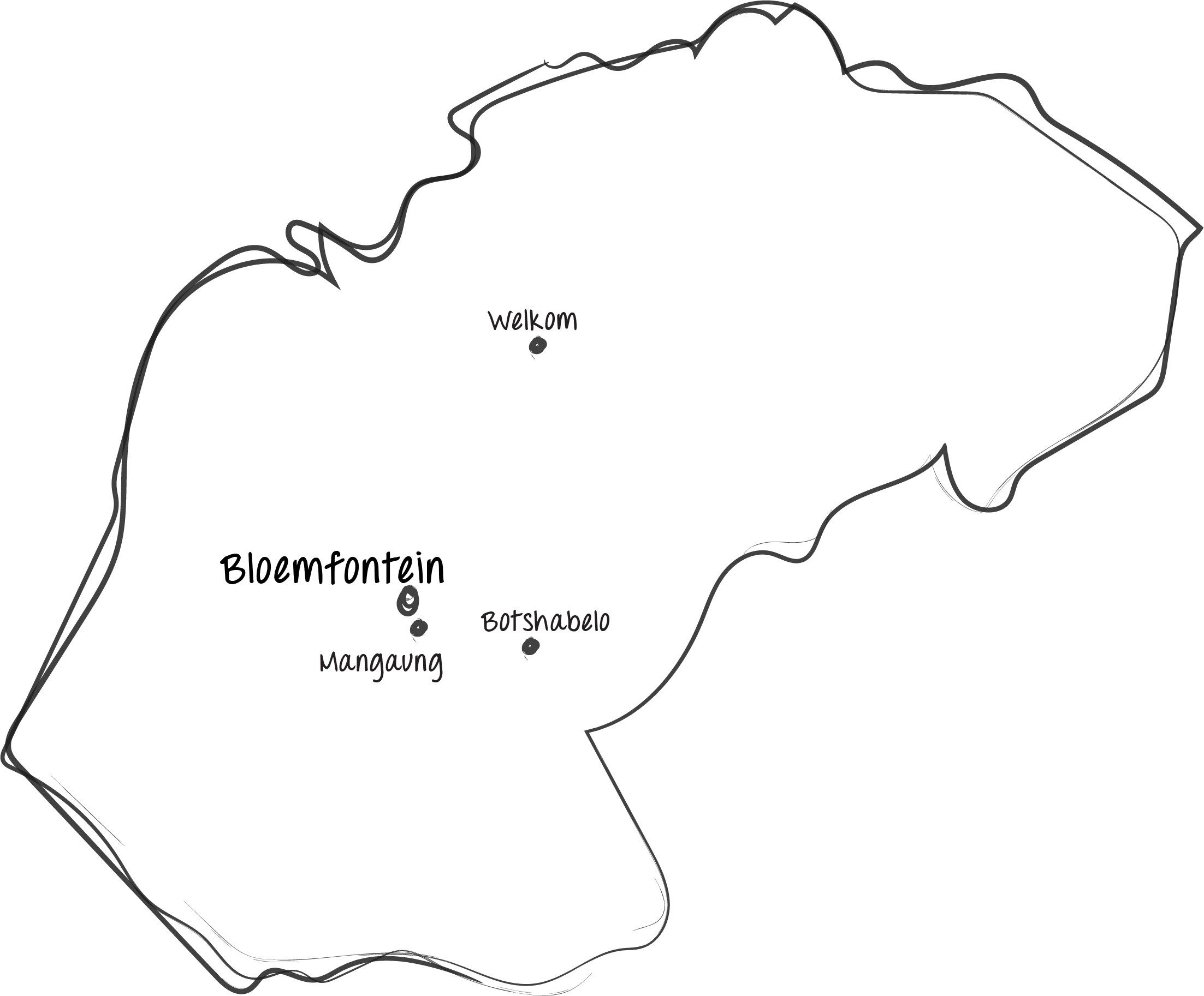 Billboards in Free State South Africa.