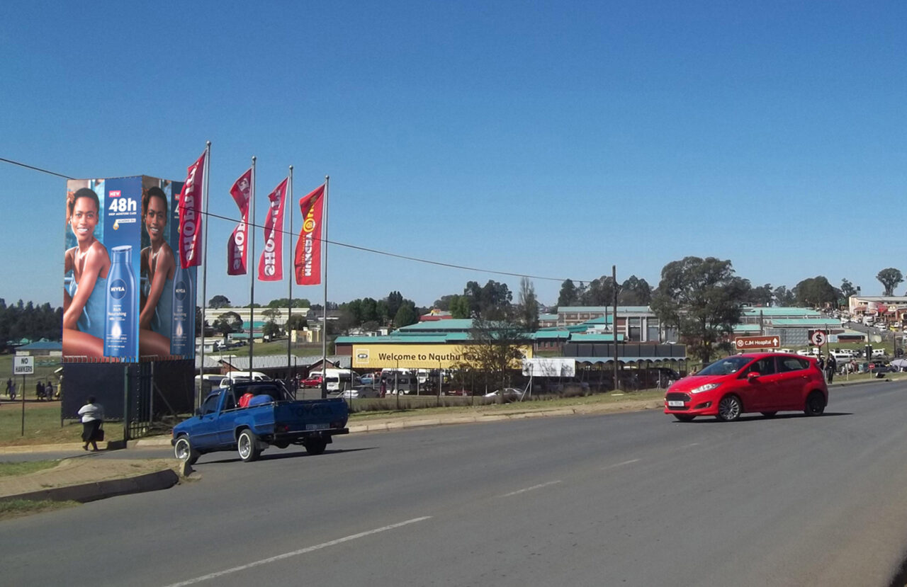 Billboards In Nquthu - Mamela Media